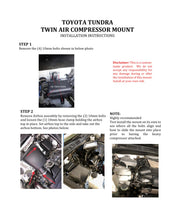 Load image into Gallery viewer, Toyota Tundra ARB Air Compressor Mount
